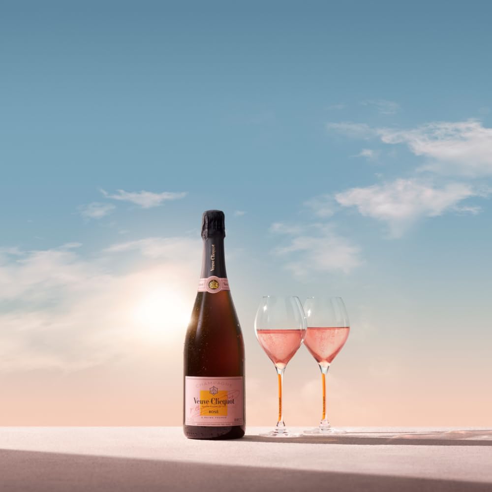 Amazon.co.jp: ヴーヴ・クリコ ローズラベル デザインボックス入り